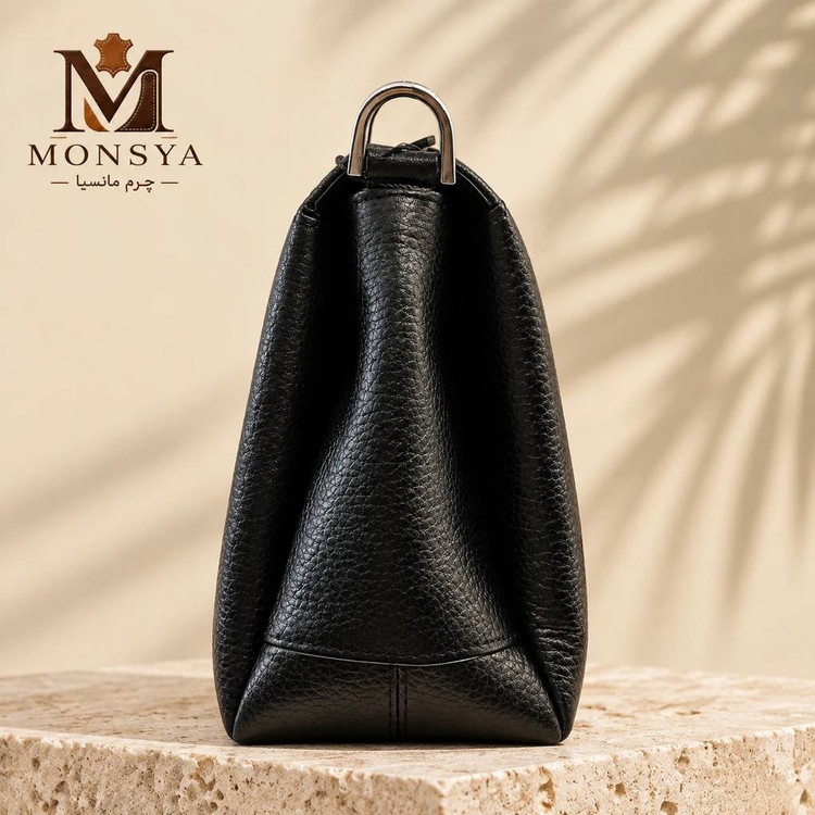 کیف چرم طبیعی زنانه دستی و دوشی طرح ترلان